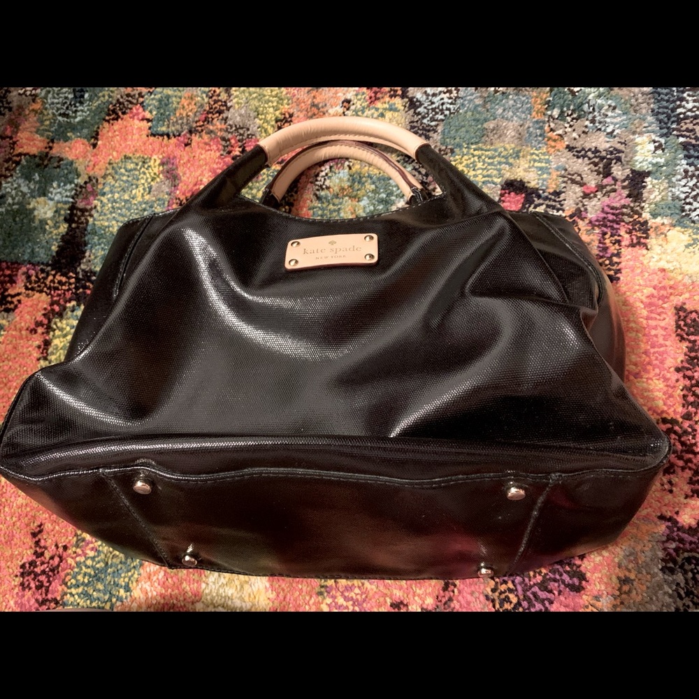 Kate Spade black bag with leather handle